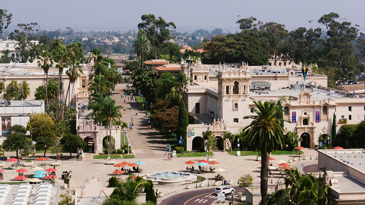 Estacionamiento en Balboa Park San Diego mejores zonas para estacionarse
